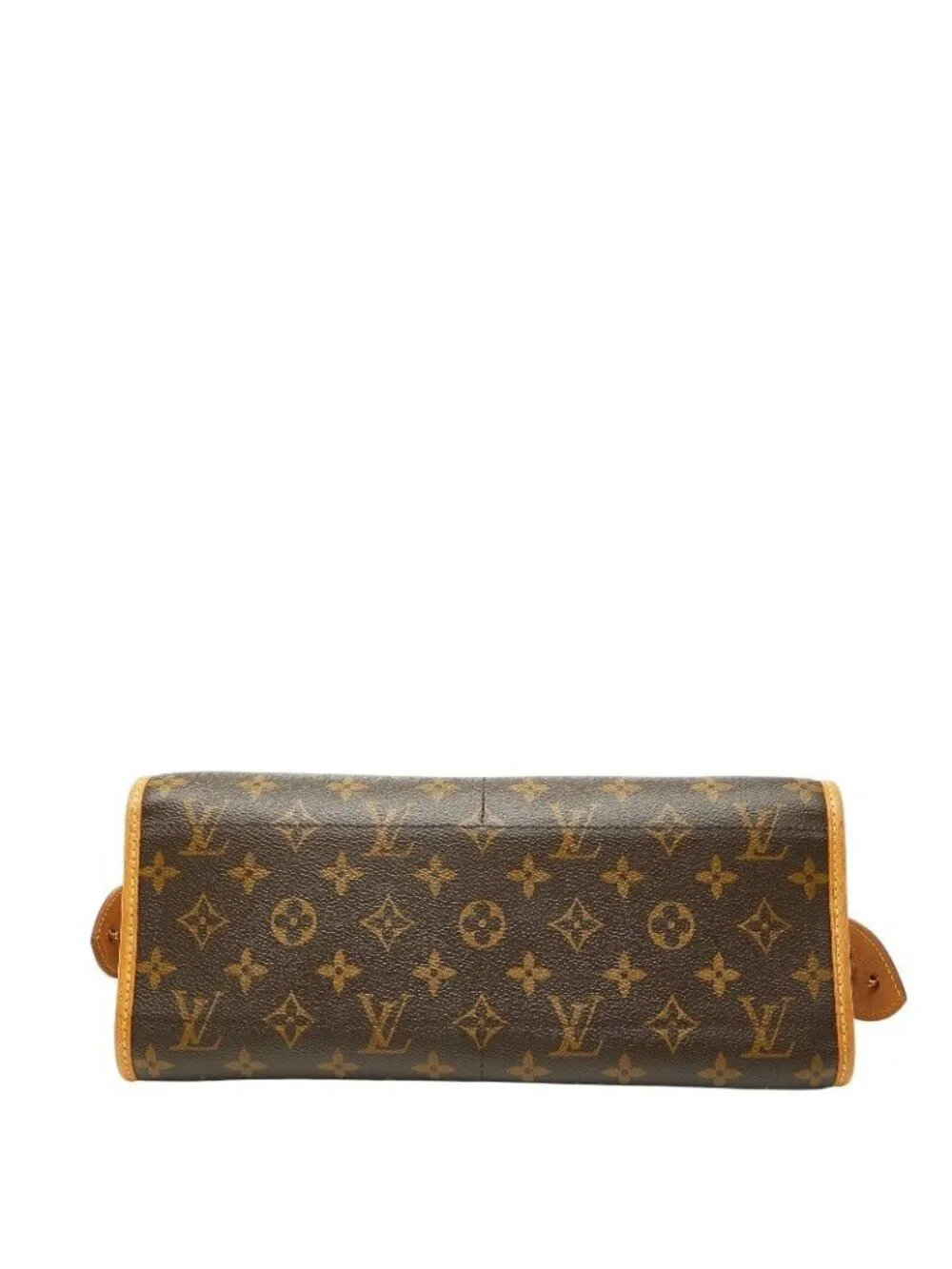 Louis Vuitton Monogram Popincourt Long Crossbody Shoulder Bag Brown Leather